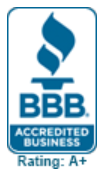 BBB Accredited Business | Rating: A+